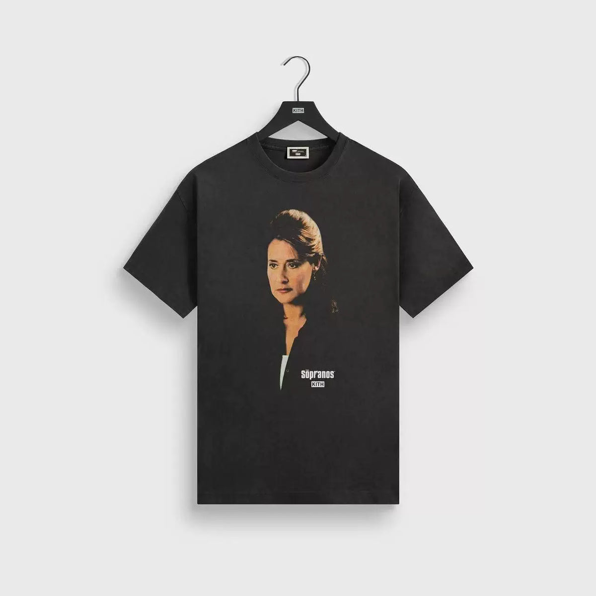 Kith x The Sopranos Black Character Portrait Tee