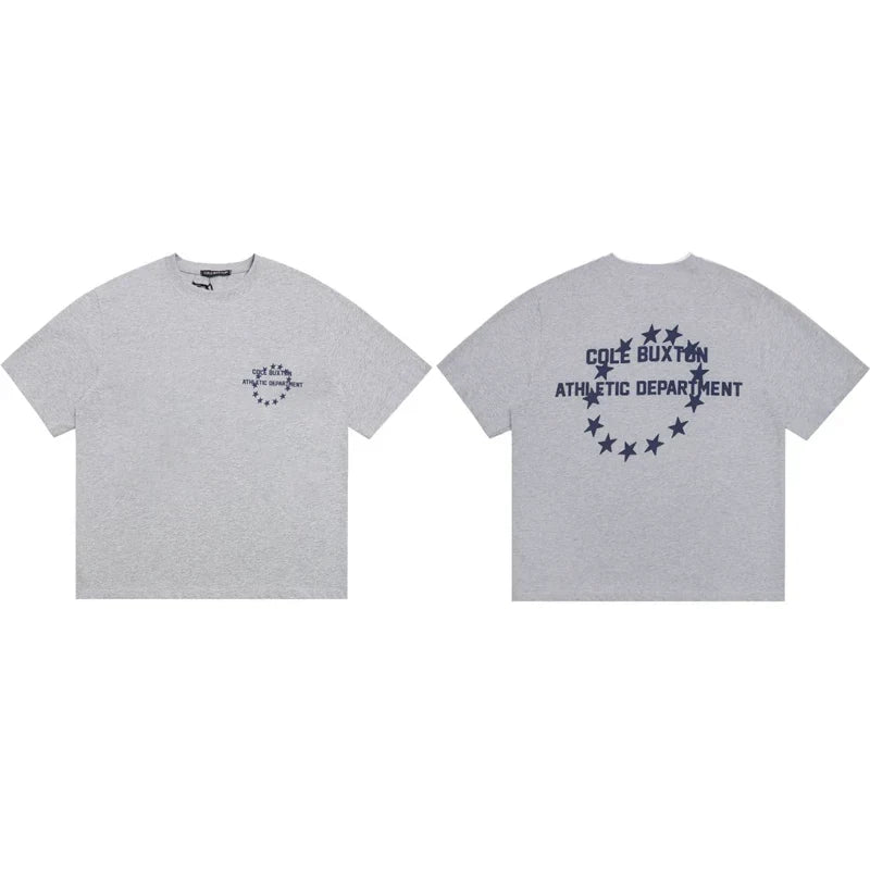 Cole Buxton Gray Circular Star & Athletic Dept T-Shirt